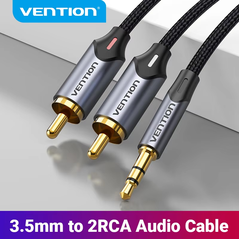 Home Cinema Tv - Vention RCA Cable 1.5m 2m 3.5mm